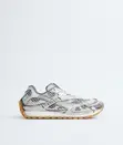 Bottega Veneta Orbit Silver/White Sneakers - 3
