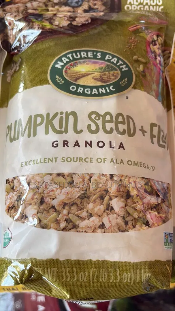 Organic Pumpkin Seed + Flax Granola - 1