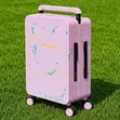 Peach Hand Luggage 8kg Traveling Bag with Lock - 3