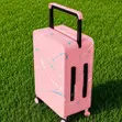Peach Hand Luggage 8kg Traveling Bag with Lock - 4