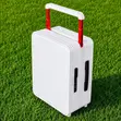 White 8kg Hand Luggage Traveling Bag - 2