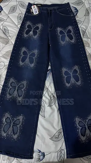 Women's Wide Leg Jeans - Size 32