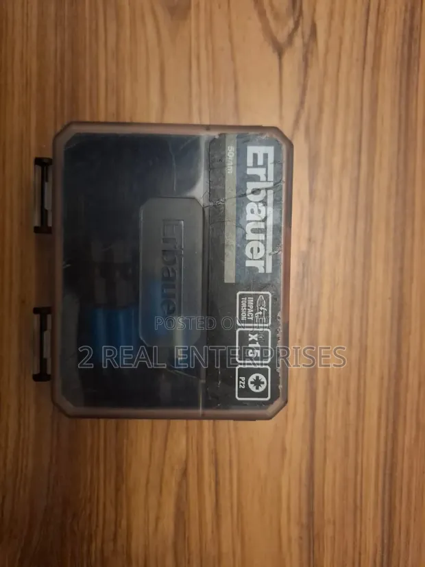 15-Piece Erbauer 50mm PZ2 Impact Torsion Screwdriver Bits - 1