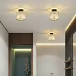 Crystal Glass LED Ceiling Light - Modern Nordic Design - 2