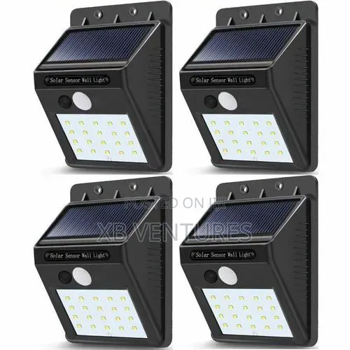 4pcs Waterproof Outdoor LED Solar Lights - 1