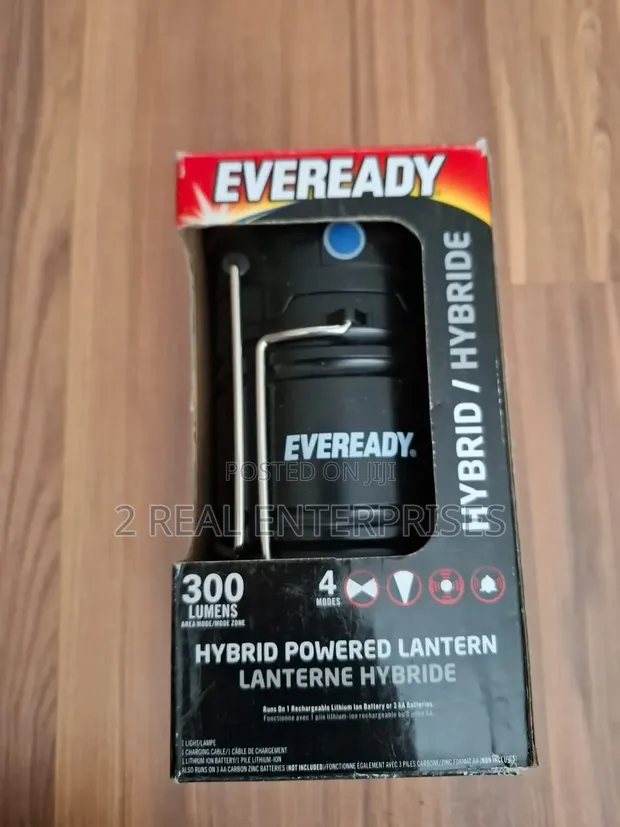 Eveready Hybrid-Powered Collapsible LED Lantern - 1