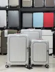 Premium Quality 3-Set Zipless Aluminum Suitcase with Laptop Pocket - 3