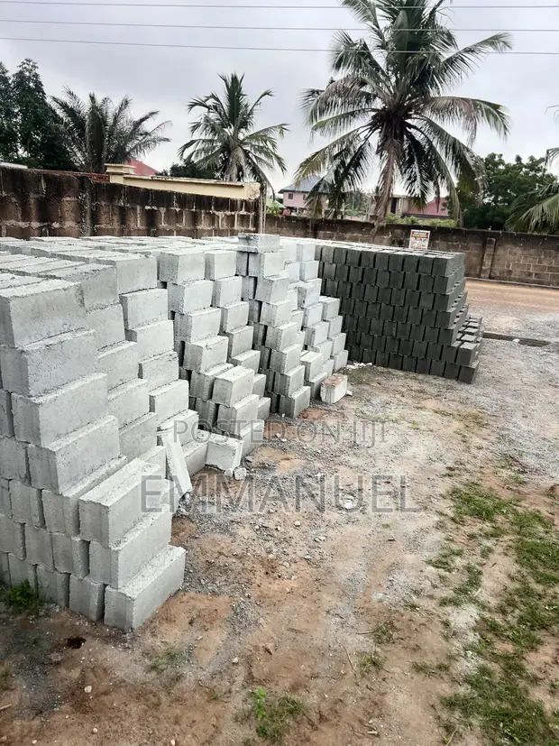6" Concrete Building Blocks for Sale - 1