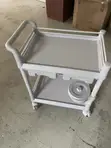 Medical Trolley 2 Steps With Drawer - 2