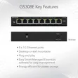 NetGear 8-Port Gigabit Smart Managed Plus Switch (GS308E) - 2