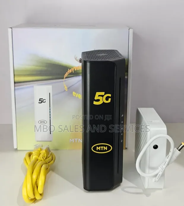 MTN 5G Turbonet WiFi 6 Router with UPS - 1