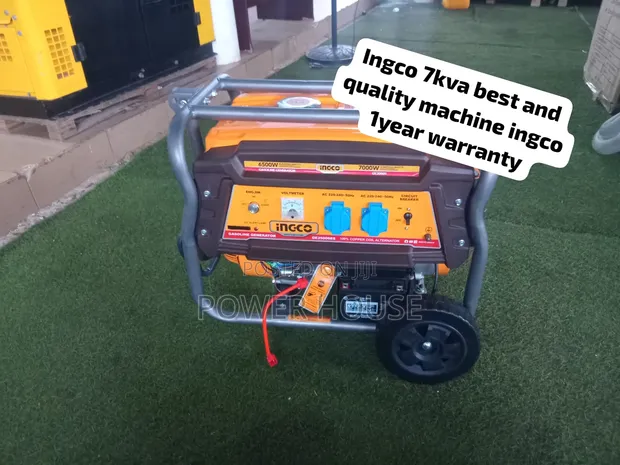 INGCO 7KVA Petrol Generator - 7000W - 1