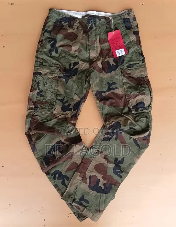 Camo Cargo Pants / Trousers - 1