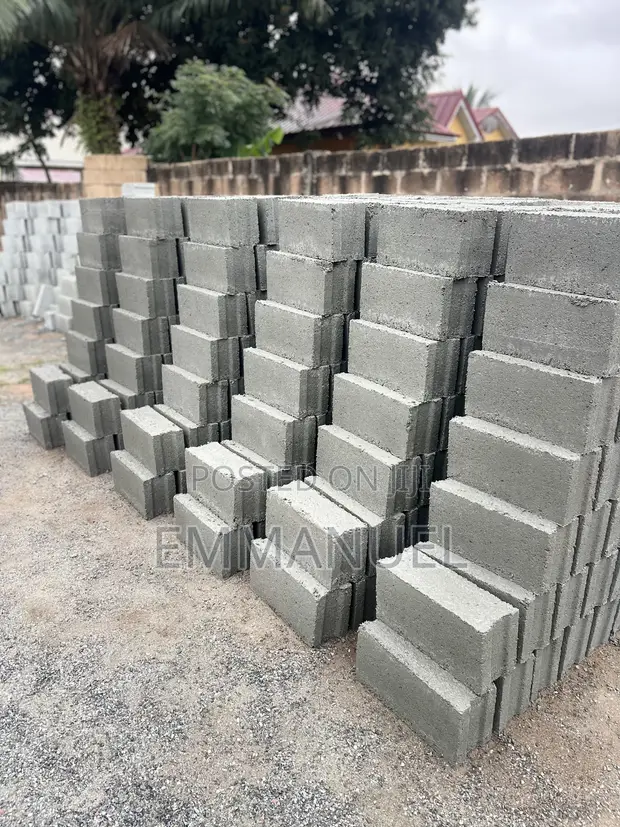 6" Quality Concrete Blocks - Strong & Durable - 1