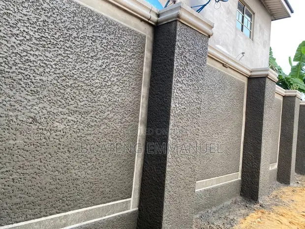 Textured Wall Coating (Tyrolean Finish) - 1