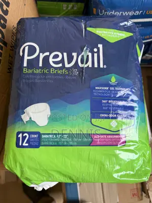 Prevail Stick-On Adult Diapers - 2XL/3XL