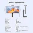 Oraimo VisionPad 4K 27-Inch Computer Monitor - 2