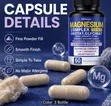 Himiyer 12-in-1 Magnesium Complex with B Complex, 60 Caps - 2