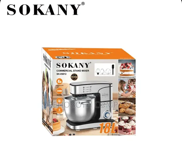 Sokany Stand Mixer 18L 3300W SK-05012 - 1