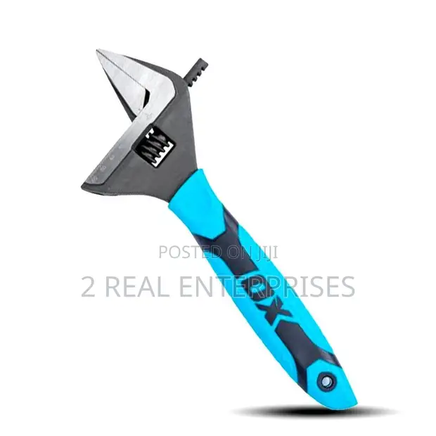 OX Pro Ultra Wide Jaw Adjustable Wrench (12-Inch) - 1