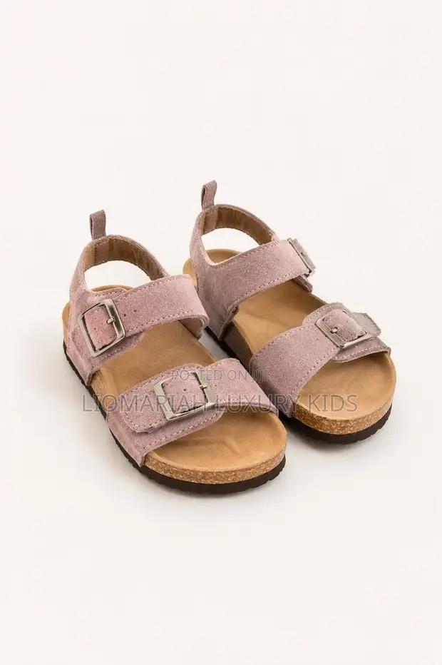 Beautiful Pink Girls' Sandals - 1