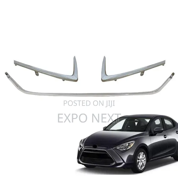 Toyota Yaris/IA/Scion Sedan 2016-2020 Front Grille Trim Chrome Set - 1