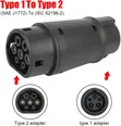 Type 1 to Type 2 EV Charging Adapter (SAE J1772 to IEC 62196-2) - 1
