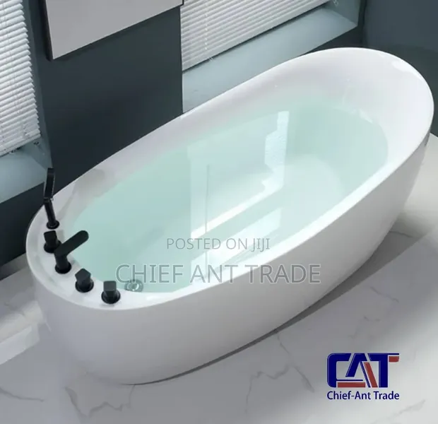 Bathtub with Shower and Regulators - Brand New - 1