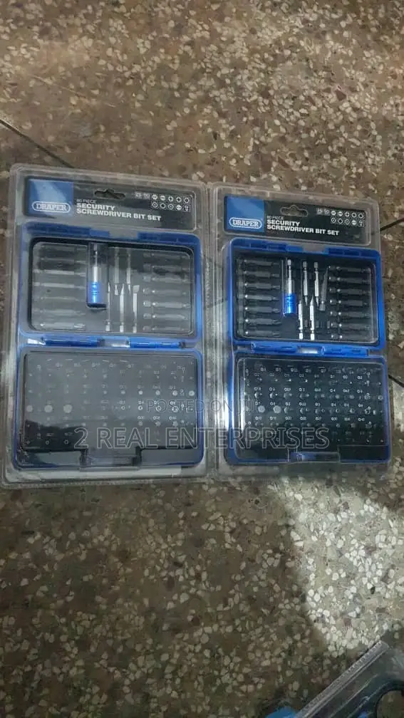 Draper 80-Piece Security Screwdriver and Magnetic Bit Holder Set - 1