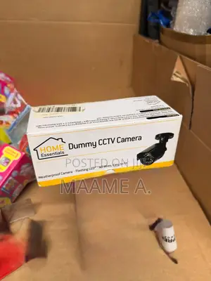 Dummy CCTV Camera - Weatherproof with Flashing LED