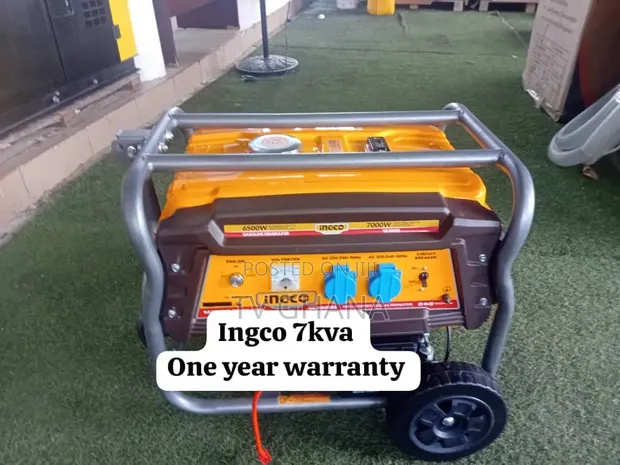 Powerful INGCO 7KVA Generator - 7000W Petrol Genset - 1