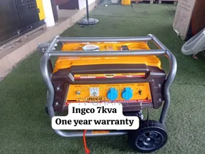 Powerful INGCO 7KVA Generator - 7000W Petrol Genset