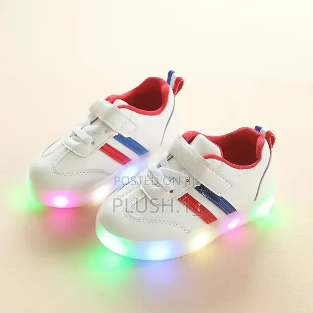 Unisex Toddler Sneakers with Lights - 1