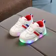 Unisex Toddler Sneakers with Lights - 2