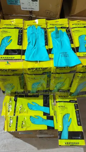 SafetyBoy Nitrile Heavy Duty Gloves - Size 10