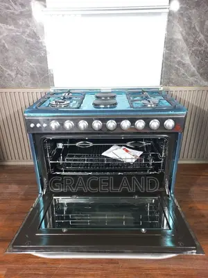 Original 6-Burner Gas Cooker with Electric Oven