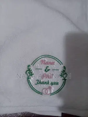 Face Towel Embroidery Service
