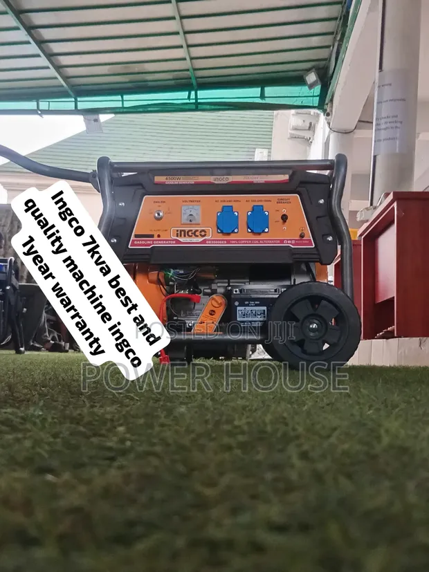 INGCO 7000W Petrol Generator - 7KVA Reliable Generator - 1