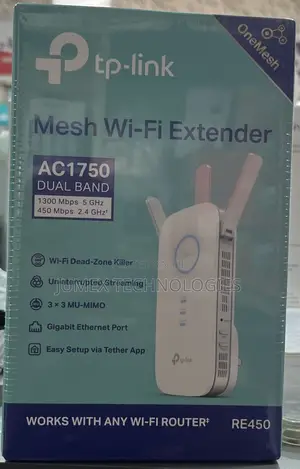 TP-Link AC1750 RE450 Mesh WiFi Extender