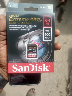SanDisk Extreme Pro 64GB SDXC Memory Card