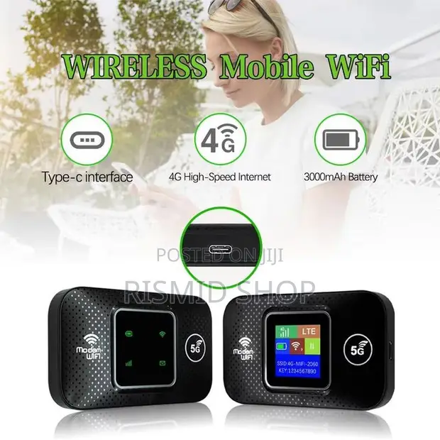 5G LTE Mobile WiFi Hotspot Router (3000mAh) - 1
