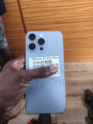 New Apple iPhone 15 Pro Max 256GB Gray