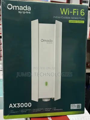 TP-Link Omada WiFi 6 Outdoor Access Point EAP650-Outdoor