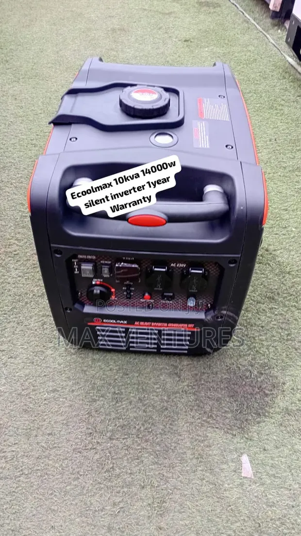Ecoolmax 10KVA Generator - Brand New - 1
