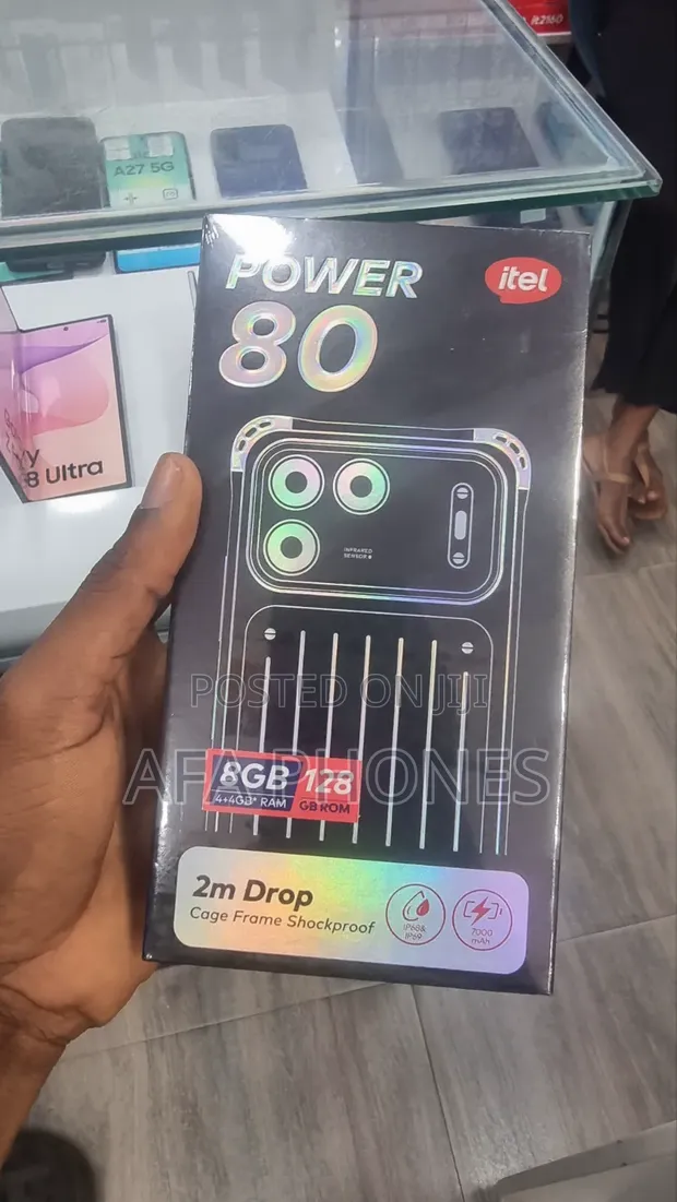 New Itel Power 80 128GB Black - 1