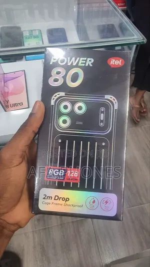 New Itel Power 80 128GB Black