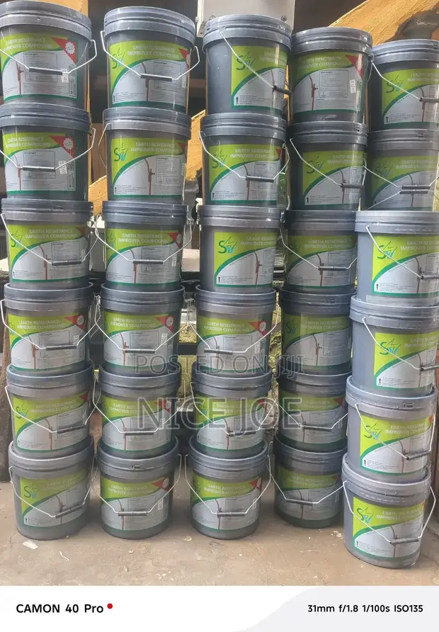 Earth Resistance Improver Compound & Earth Rods - 1