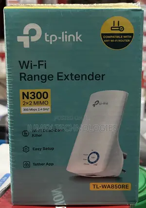 TP-Link N300 Wi-Fi Range Extender TL-WA850RE