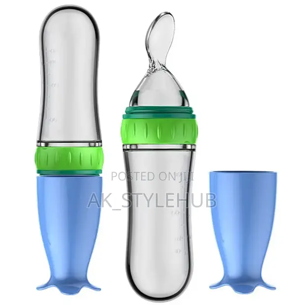 Silicone Baby Feeder Squeeze Bottle - 1