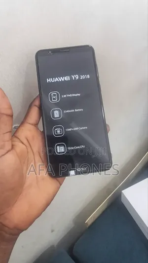 New Huawei Y9 2018 128GB Black